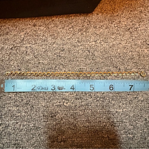 Classic Chunky 12K Gold Filled Link Bracelet - Picture 5 of 6